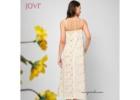 Casual Midi Dress for Women by JOVI India – Perfect for Day-to-Night Wear