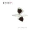 Wholesale Silver Gemstone Rings from JewelPin with Custom Branding Options
